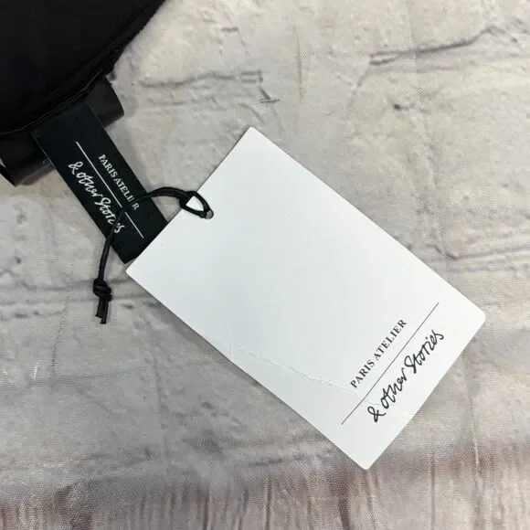 NWT Paris Atelier & Other Stories Women Mini Skirt XS X-Small Ruched C081 -21 - Picture 15 of 16